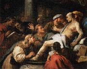 Luca  Giordano The Death of Seneca oil painting